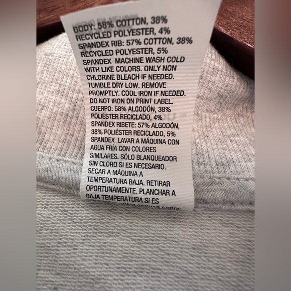 Women’s all in motion Half Zip Cropped Sweatshirt, XL - Picture 6 of 7